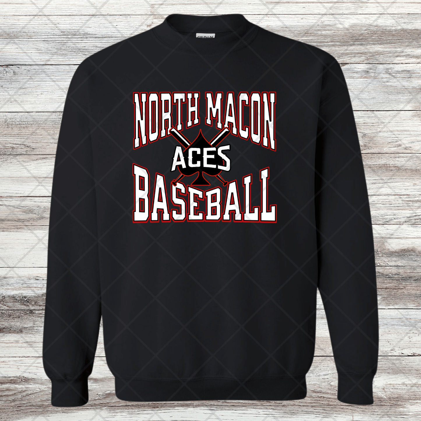 Aces- Design 4- Sweatshirts & Hoodies