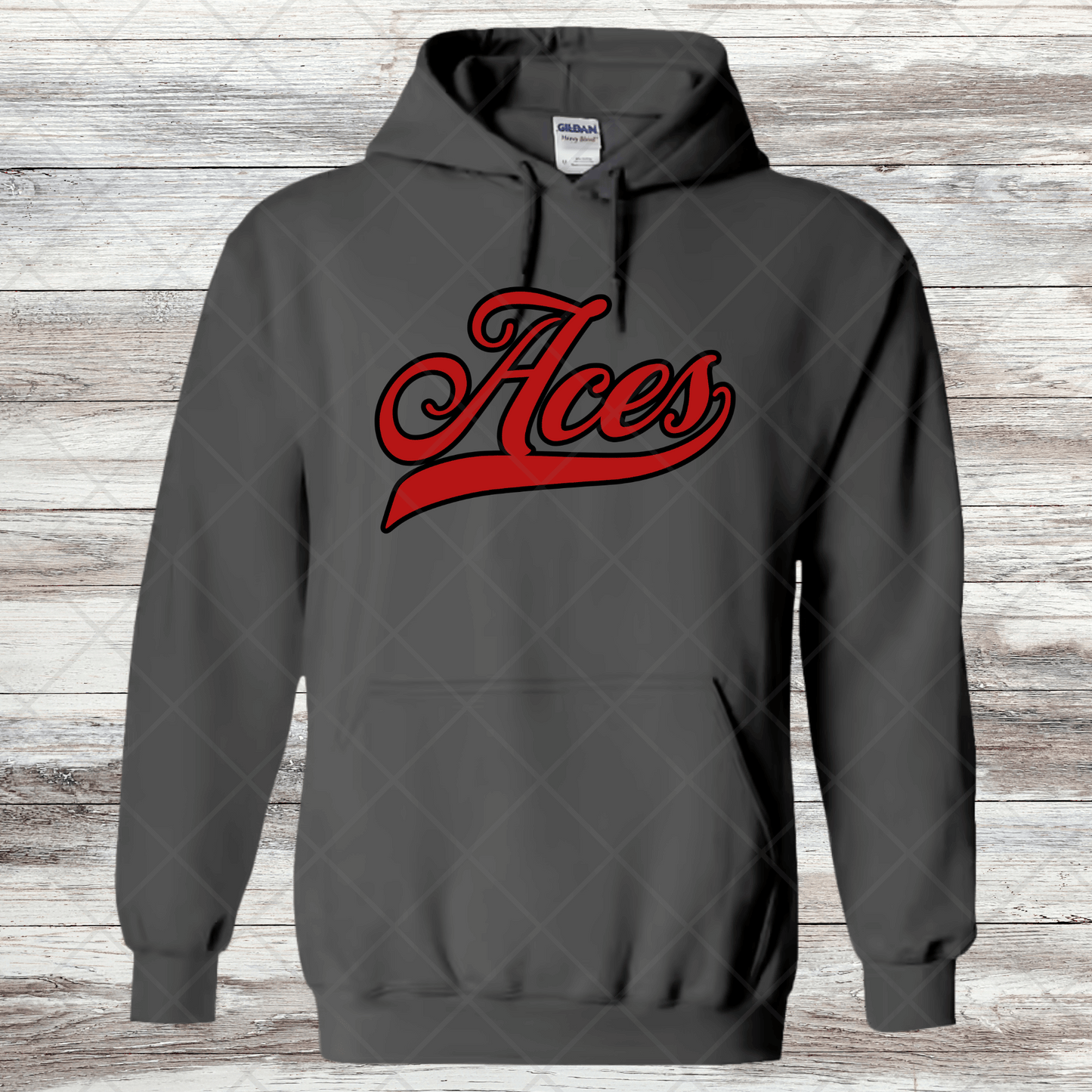 Aces- Design 3- Sweatshirts & Hoodies