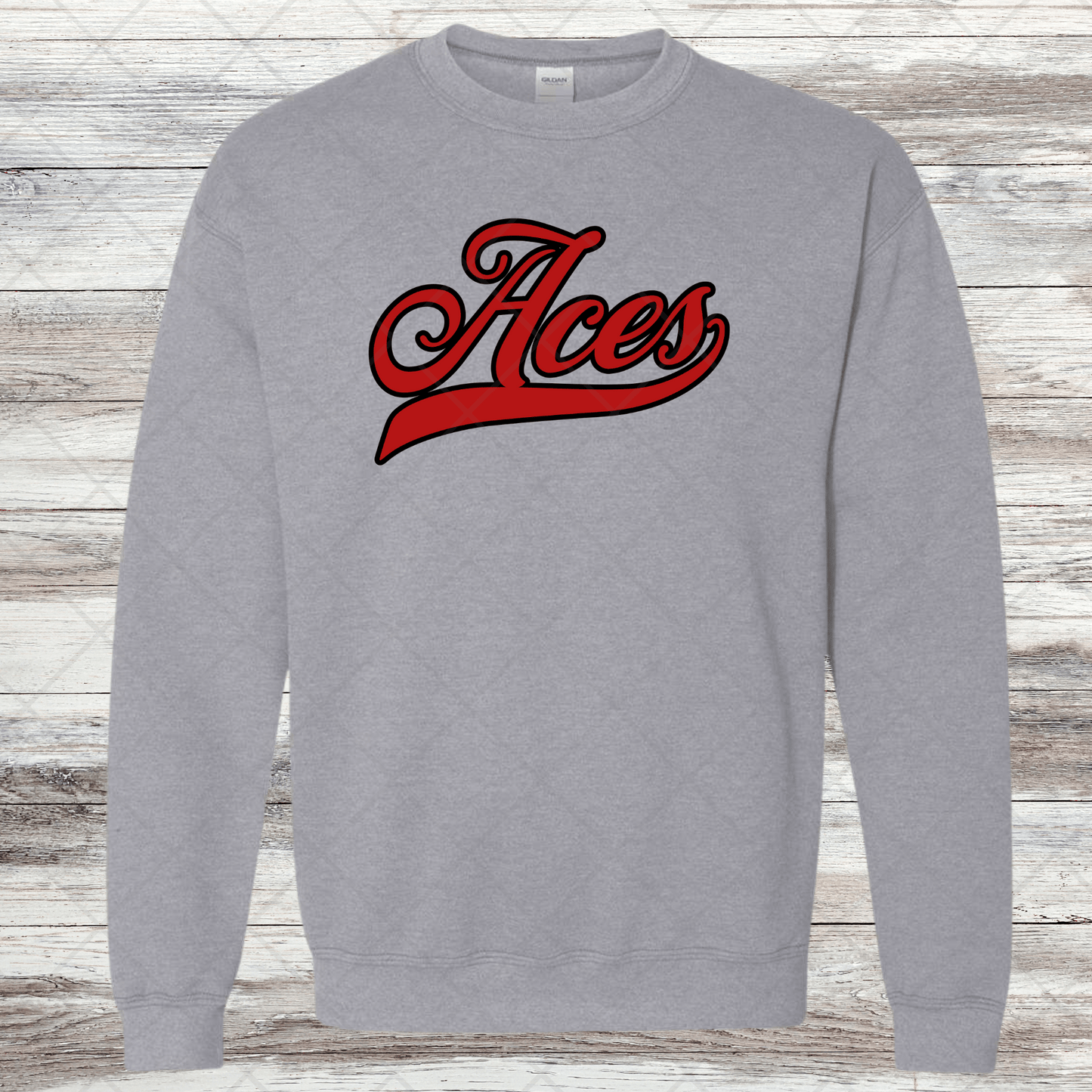 Aces- Design 3- Sweatshirts & Hoodies
