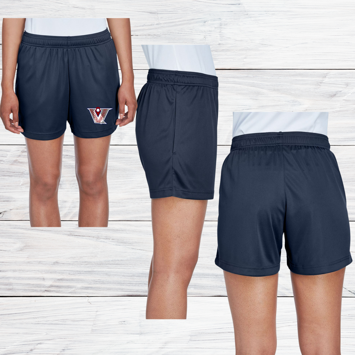 Velocity Baseball Team 365 Women's Performance Short- 4.5" Inseam