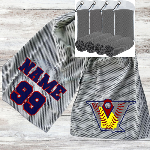 Velocity Softball Custom Cooling Towel