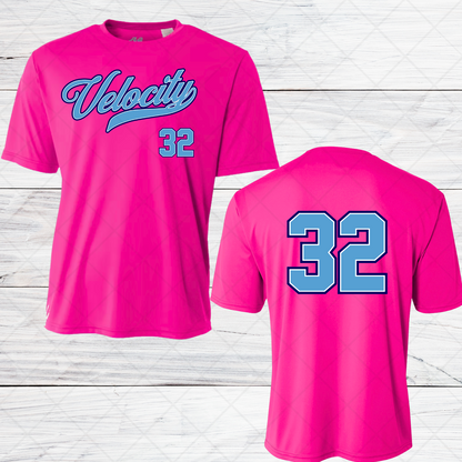 Velocity Baseball- Pink