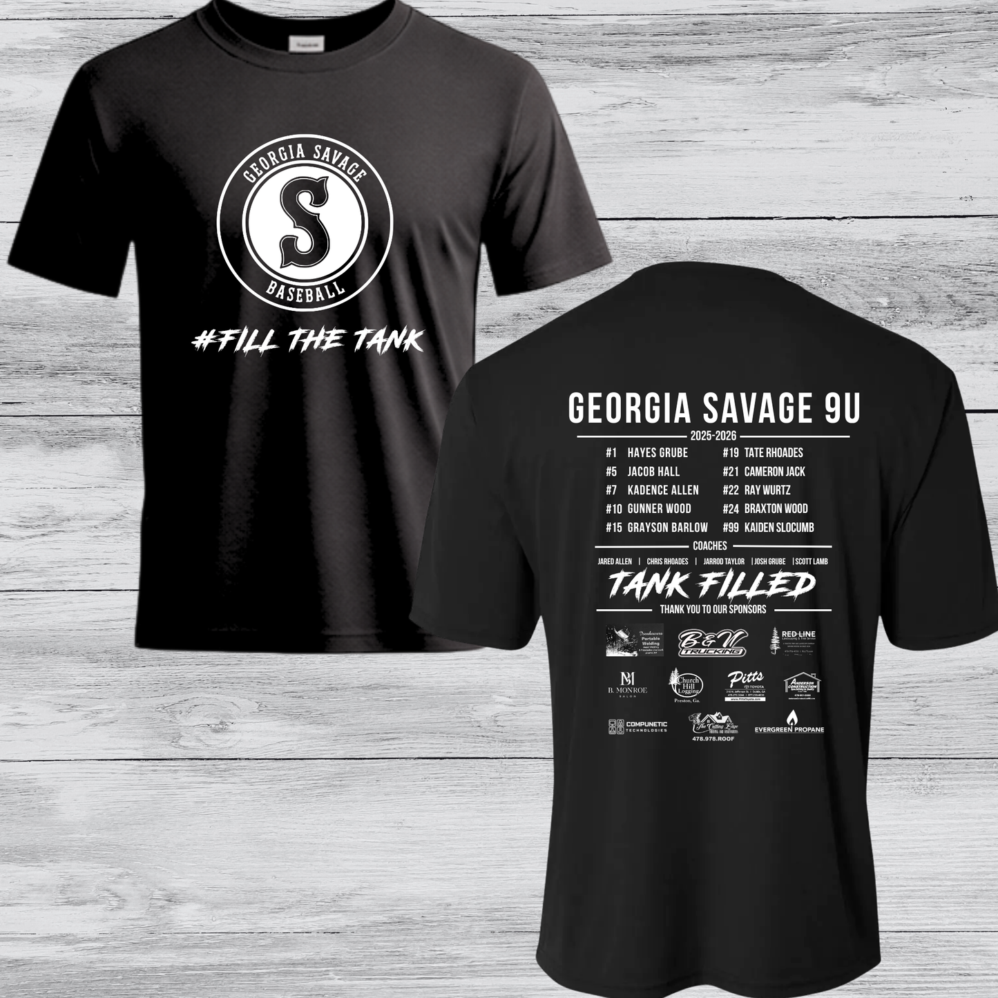 Ga Savage Sponsor Shirt 2025-2026