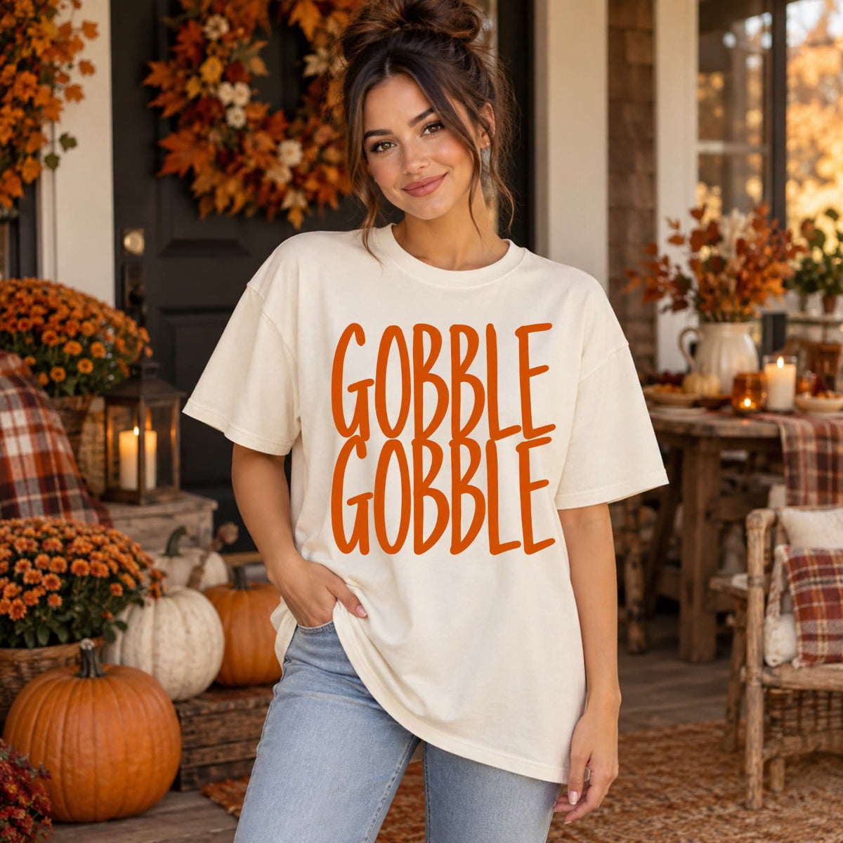 Gobble Gobble Thanksgiving Shirt