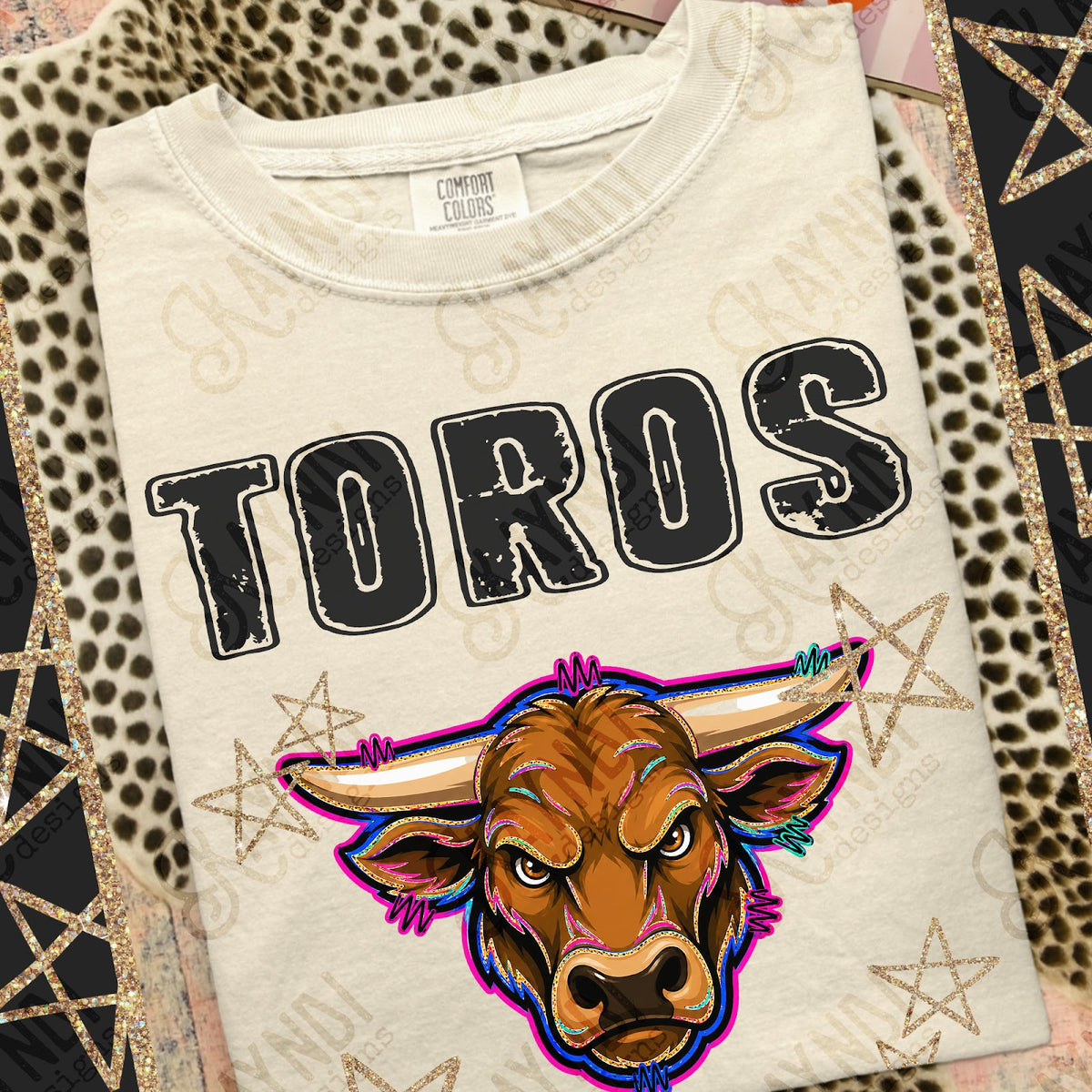 Grunge Varsity Toros 2 Top