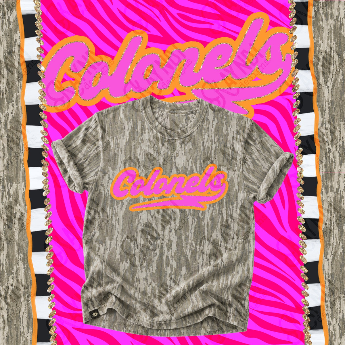 Prism Script Colonels Top