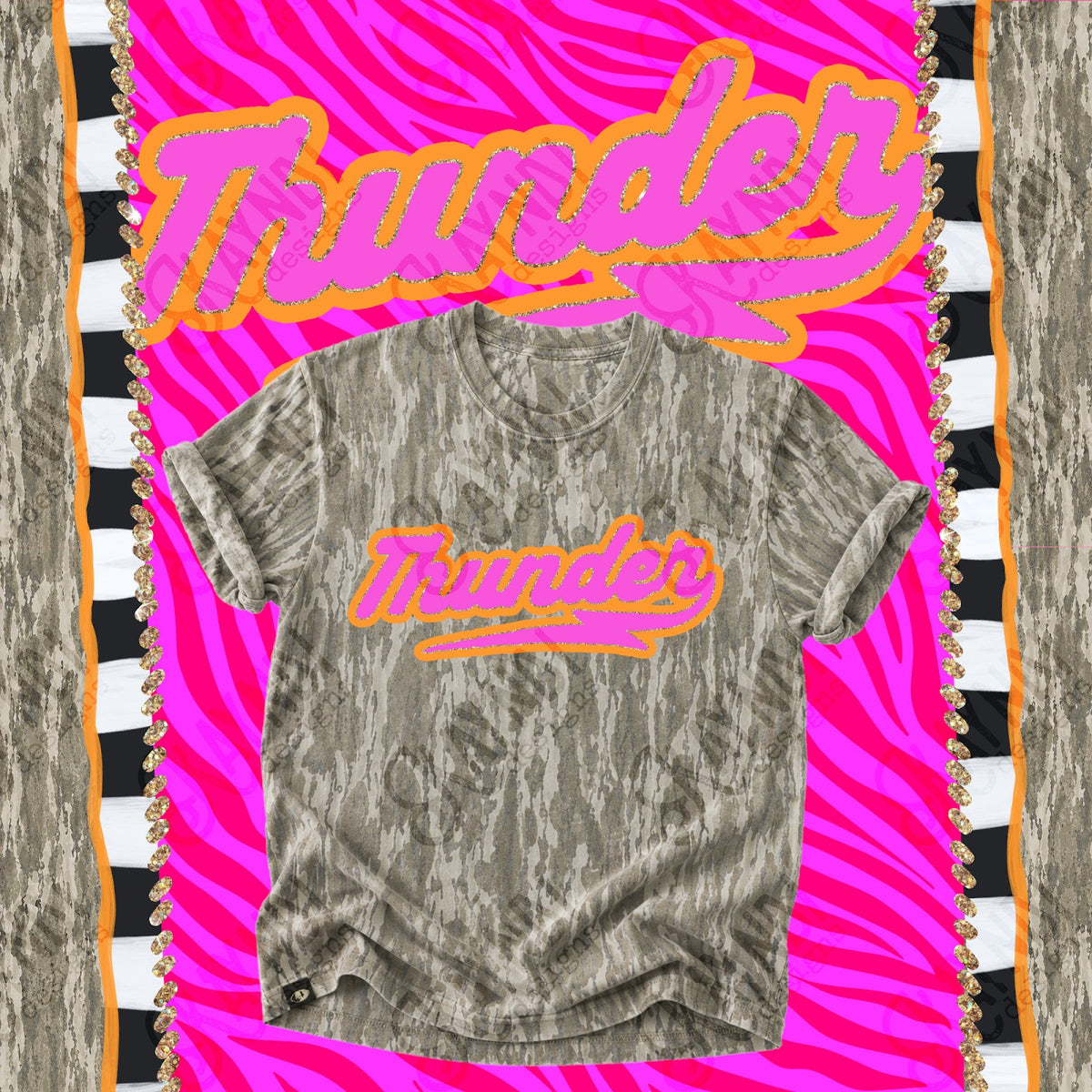 Prism Script Thunder Top