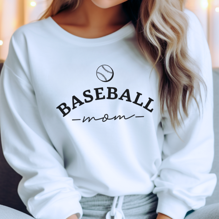 Baseball Mom Simple Top