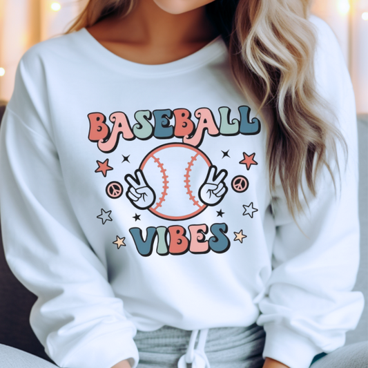 Baseball Vibes Top