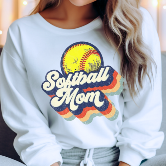 Softball Mom Retro Top