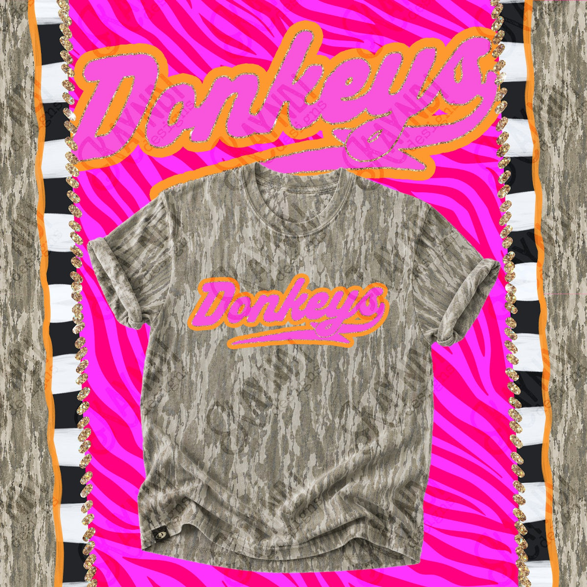 Prism Script Donkeys Top
