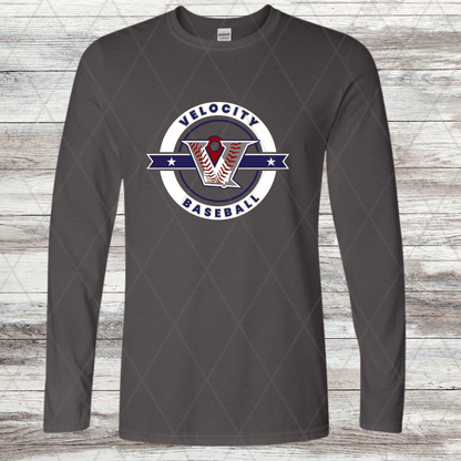 Velo Design F- Long Sleeve- Cotton/ Dri-Fit