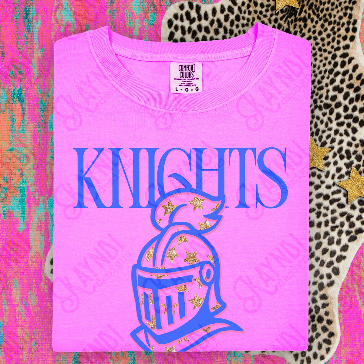 Glitter Star Mascots Knights Top