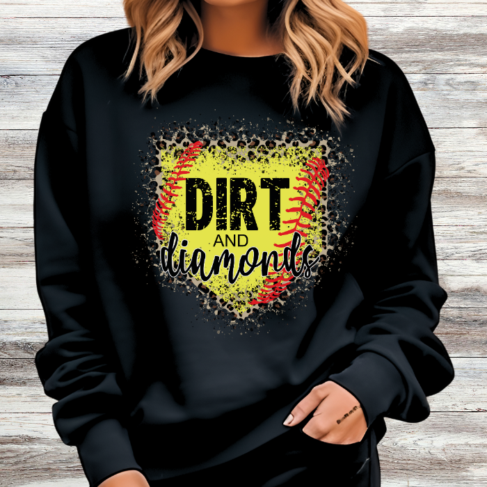 Dirt & Diamonds Softball Top