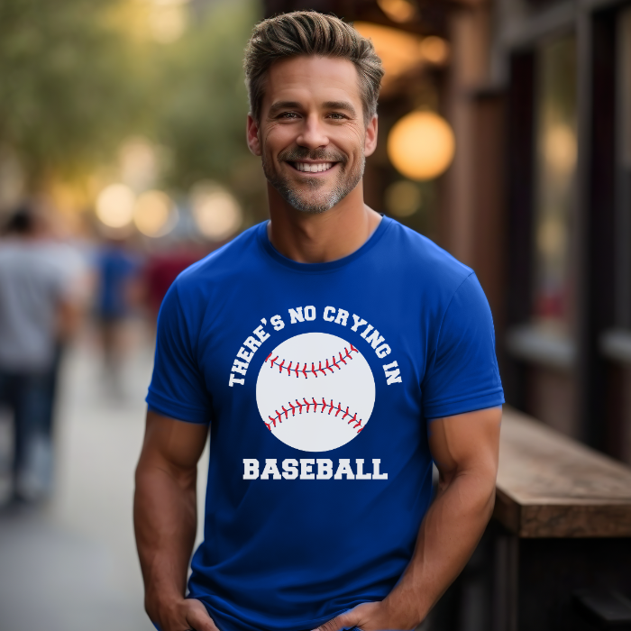 There's No Crying In Baseball Top