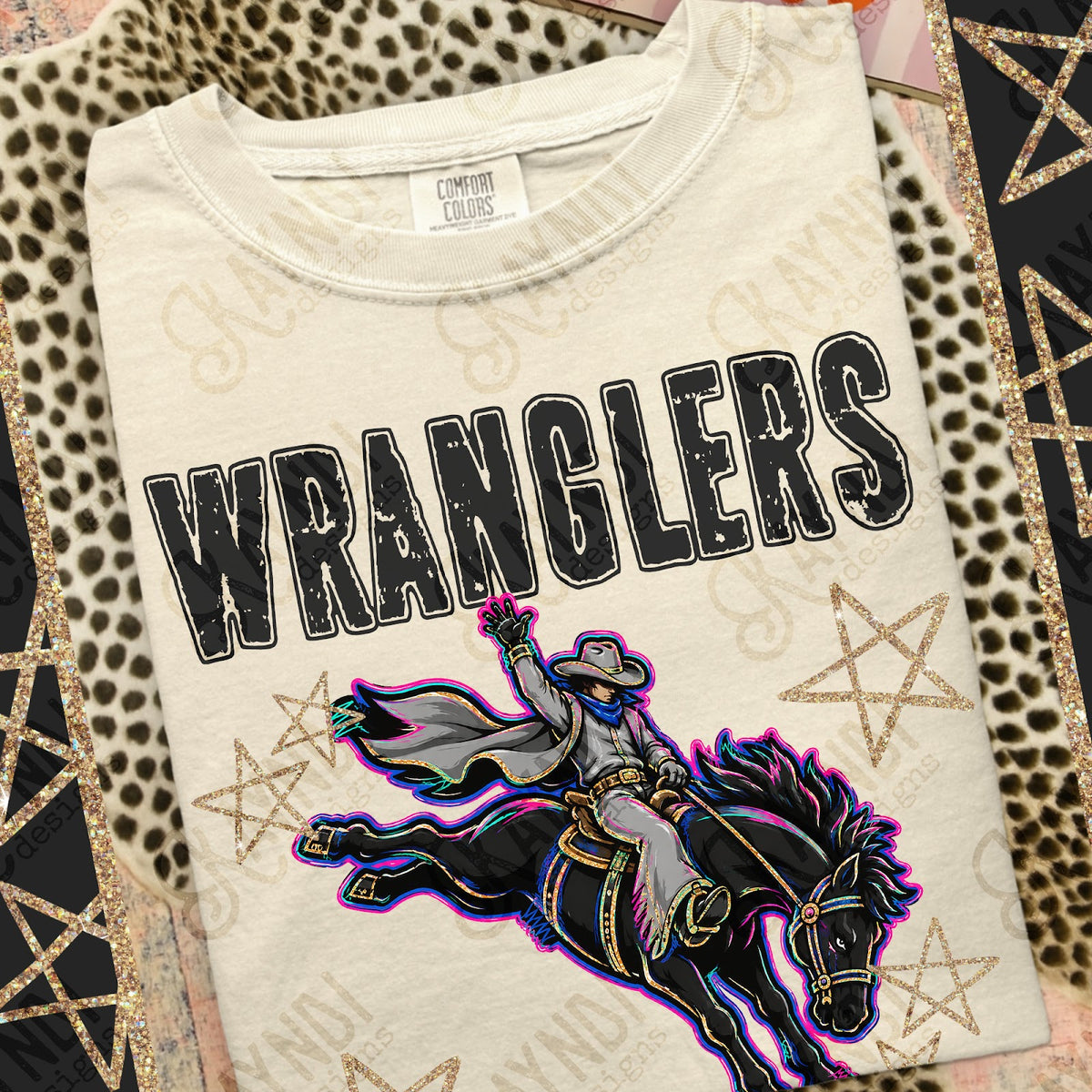Grunge Varsity Wranglers 2 Top