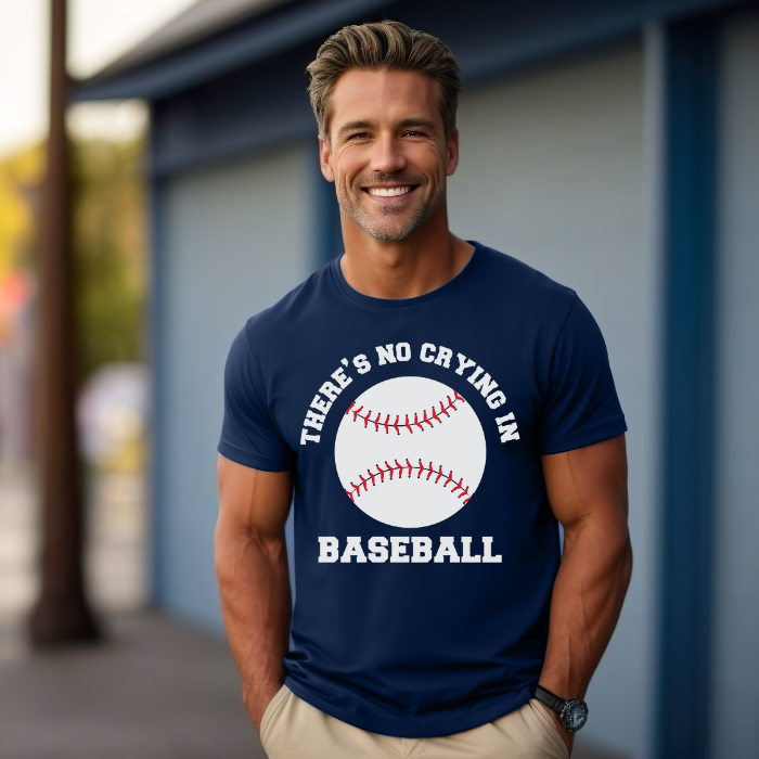 There's No Crying In Baseball Top