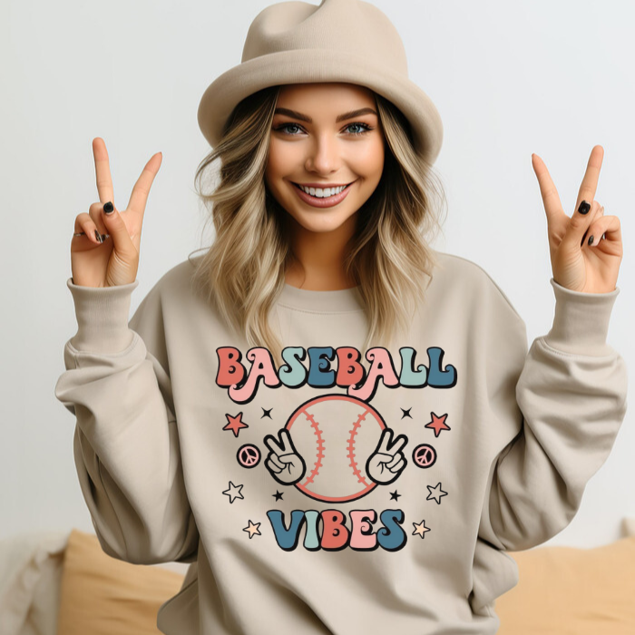 Baseball Vibes Top