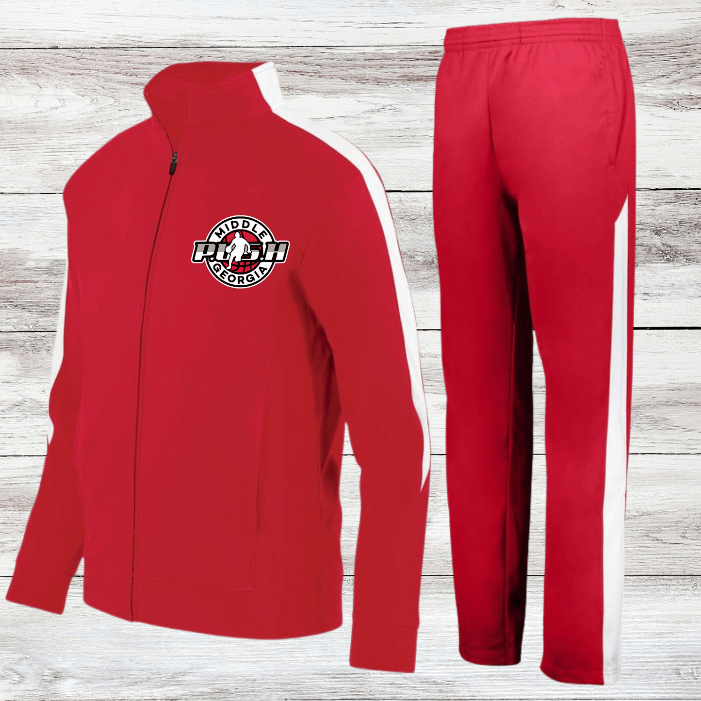 PUSH Basketball Warm Up Jacket and Pants Set