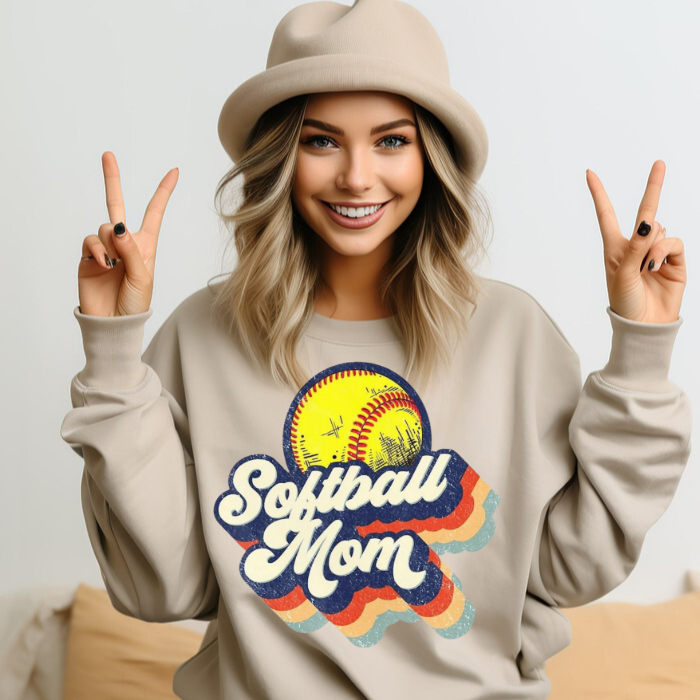 Softball Mom Retro Top