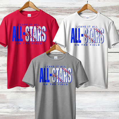 ALL STARS Design 10- Short Sleeve or Tank All Colors