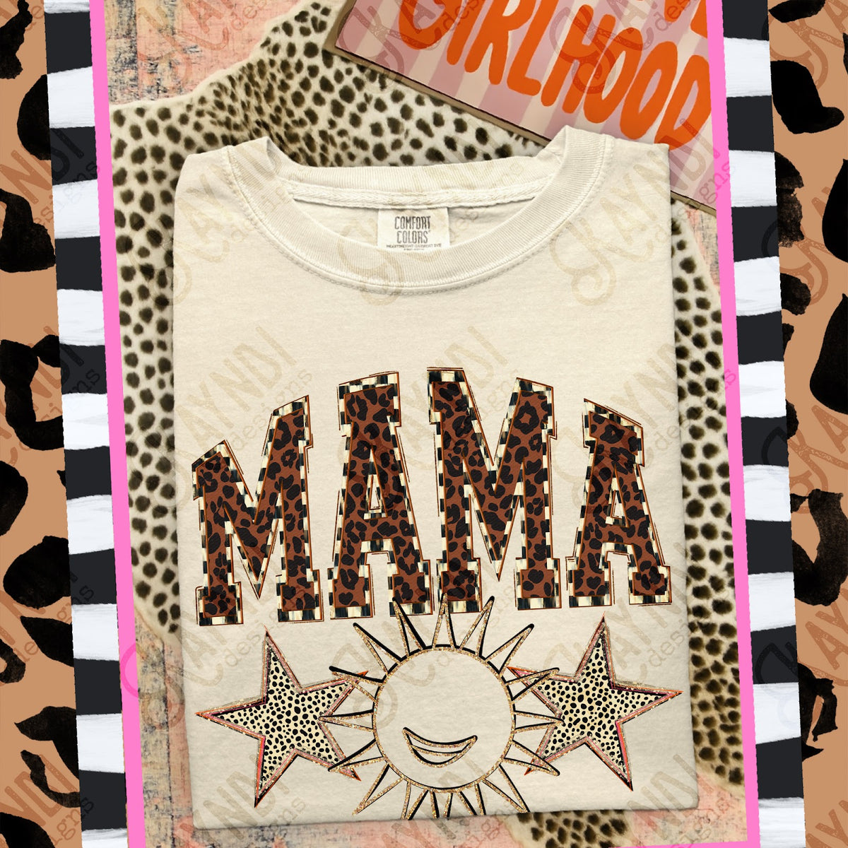 MAMA Suns Top design mockup
