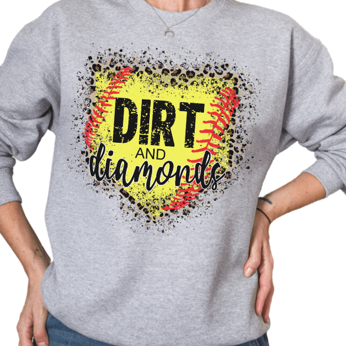 Dirt & Diamonds Softball Top