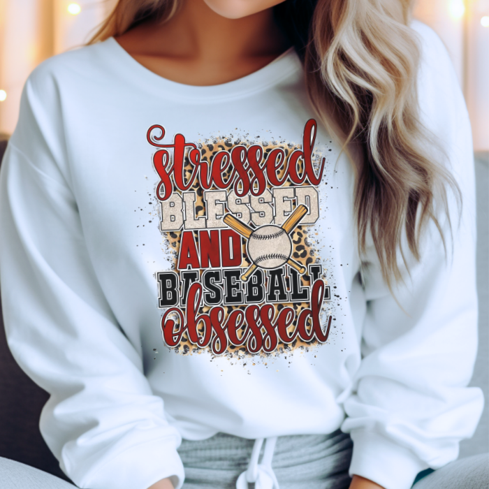 Stressed Blessed and Baseball Obsessed Top