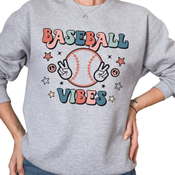 Baseball Vibes Top