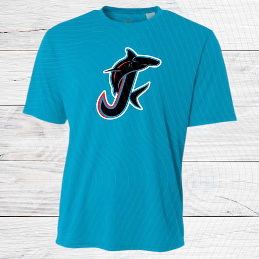 Hammerheads-A-BLUE- Short Sleeve/Long Sleeve Cotton and Dri Fit