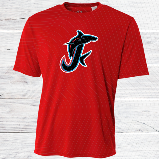 Hammerheads-A-RED- Short Sleeve/Long Sleeve Cotton and Dri Fit