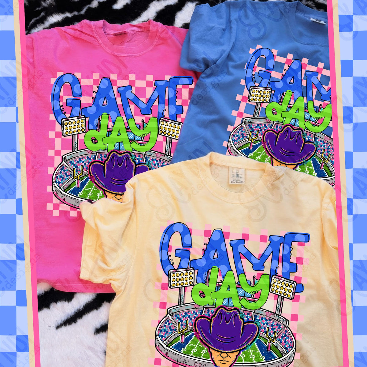 Game Day Stadium Plowboys Top