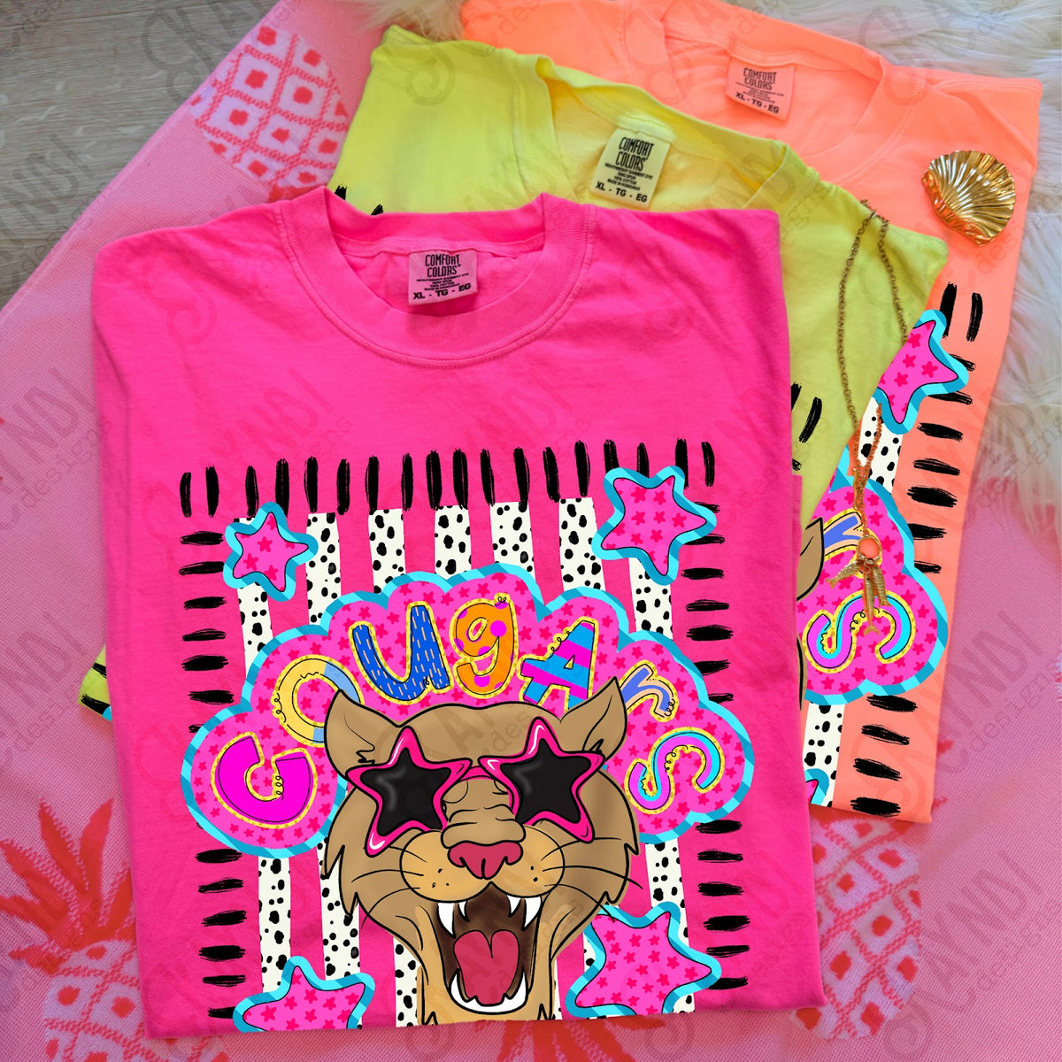 Doodle Star Sunglasses cougar Top