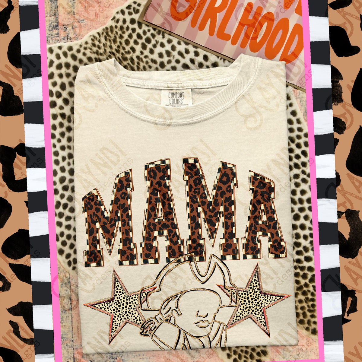 MAMA Minutemen Top design mockup