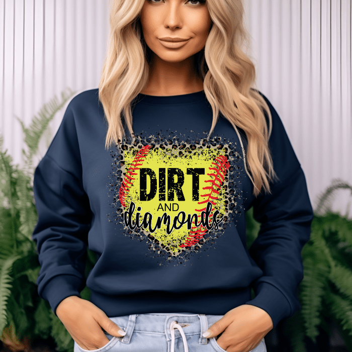 Dirt & Diamonds Softball Top