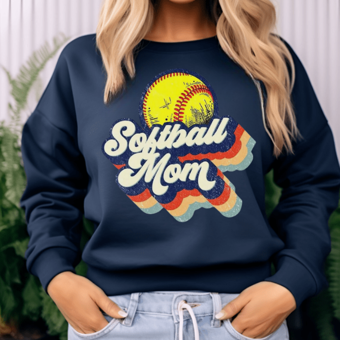 Softball Mom Retro Top