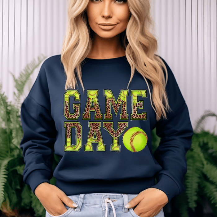 Game Day Softball Top