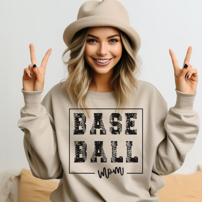 Baseball Mom Graphic Top