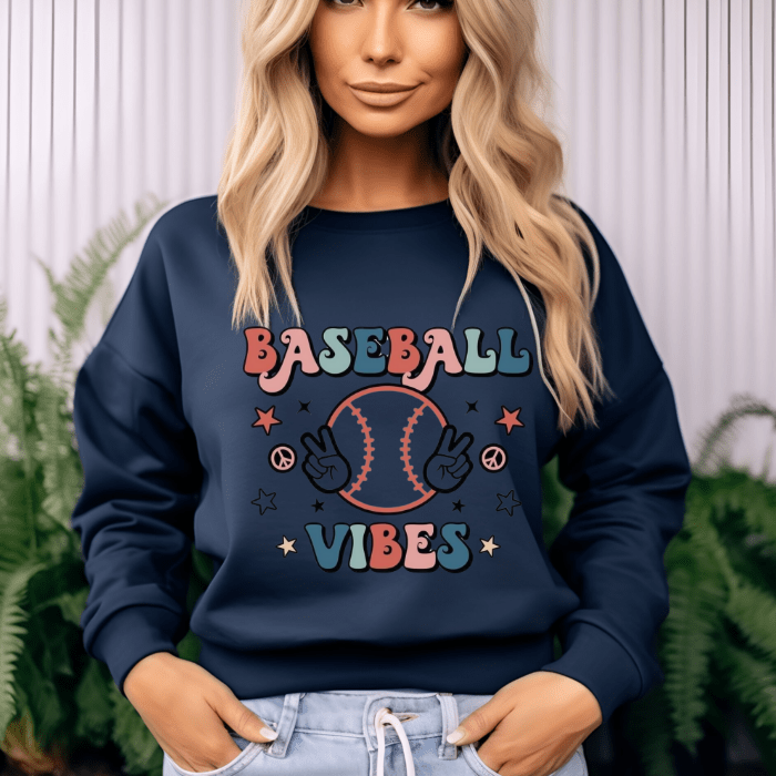 Baseball Vibes Top