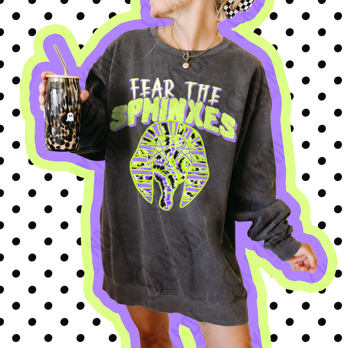 Fear the Sphinxes Top apparel mockup