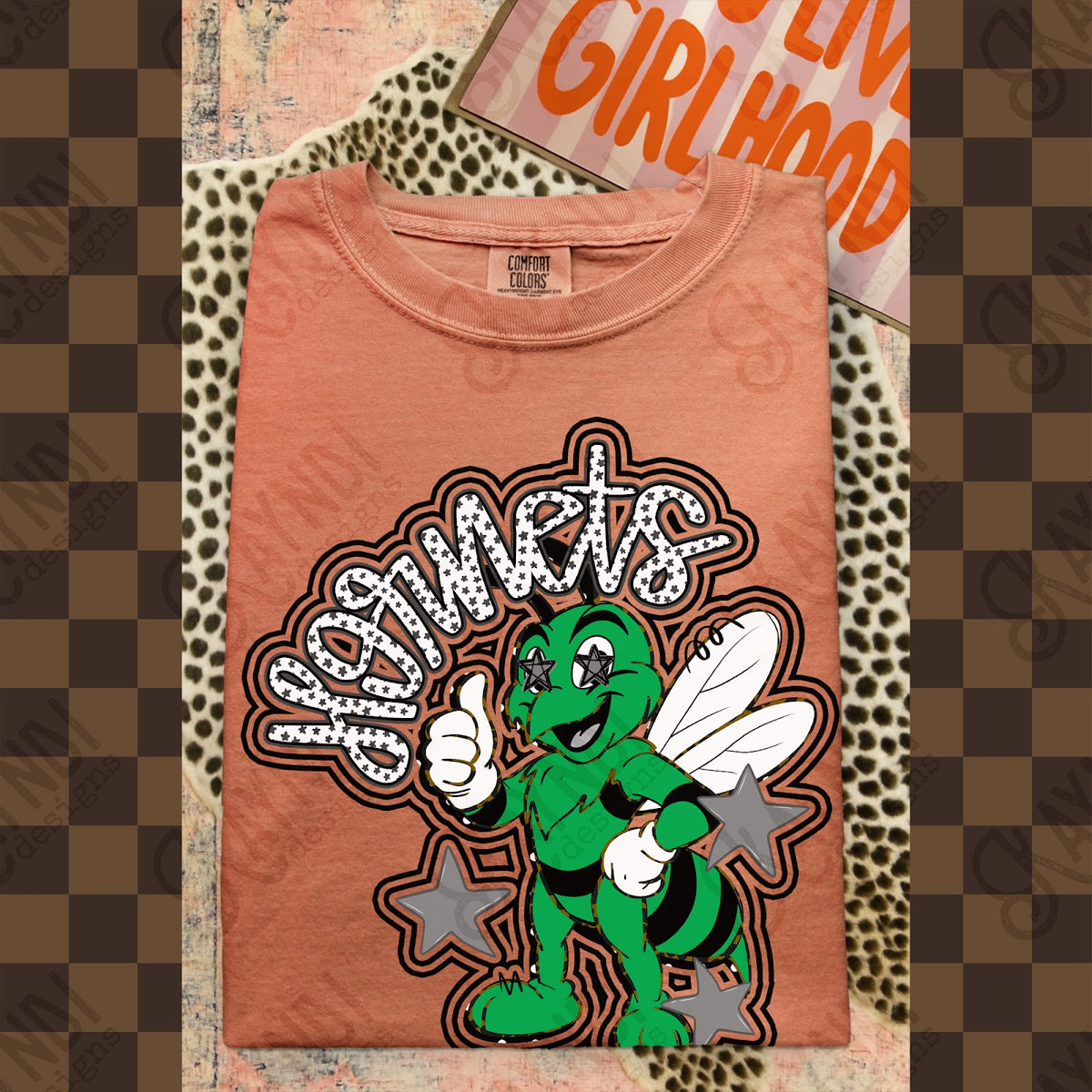 Hornets Green Black Top