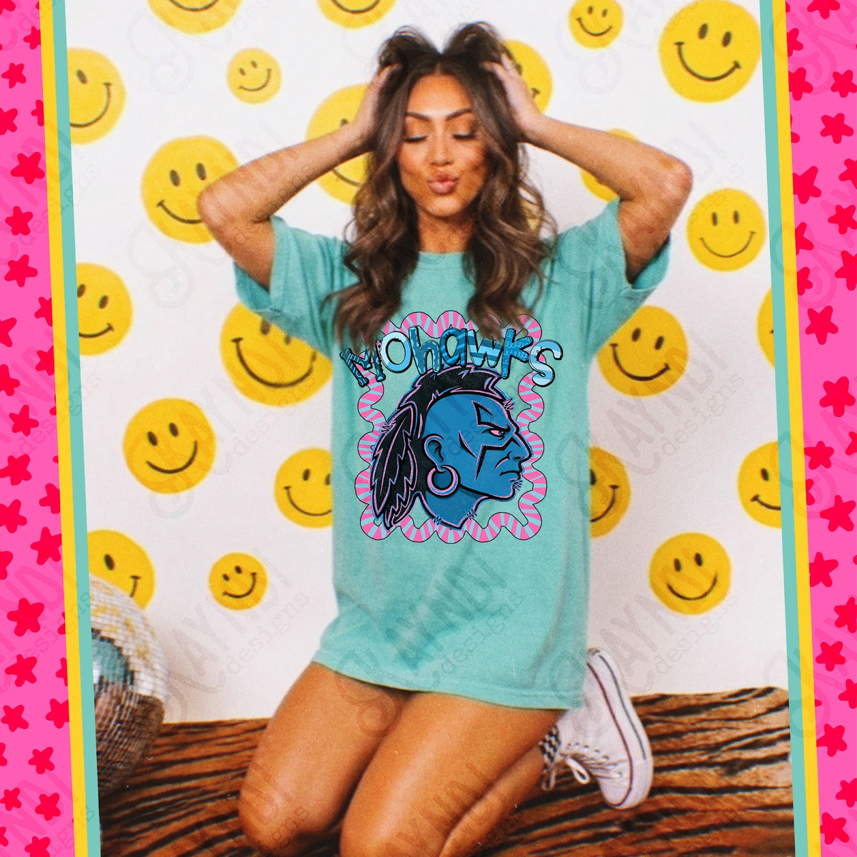 Whimsy Mohawks Top