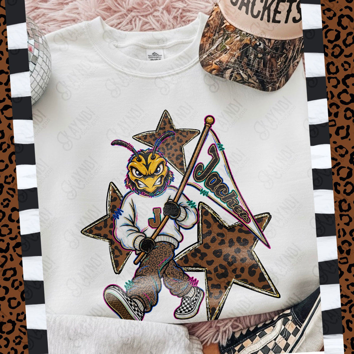 Leopard Sweats Jackets 2 Top