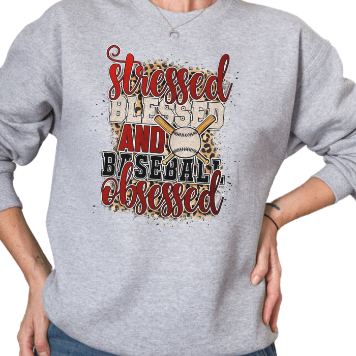 Stressed Blessed and Baseball Obsessed Top