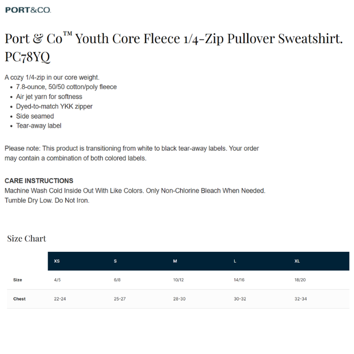 Savage 9U- Sport-Tek 1/4 Zip Fleece