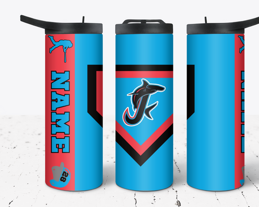 Jupiter Hammerheads Design B Tumbler