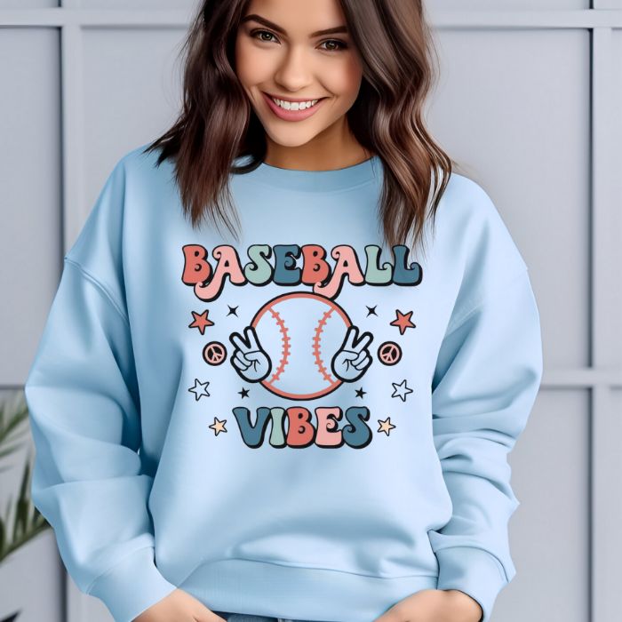 Baseball Vibes Top