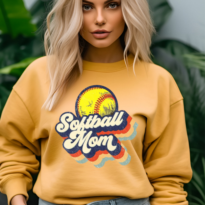 Softball Mom Retro Top