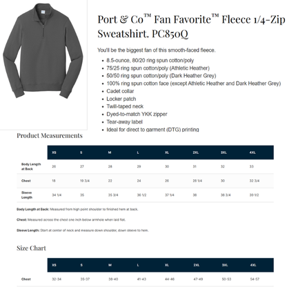 Savage 9U- Sport-Tek 1/4 Zip Fleece