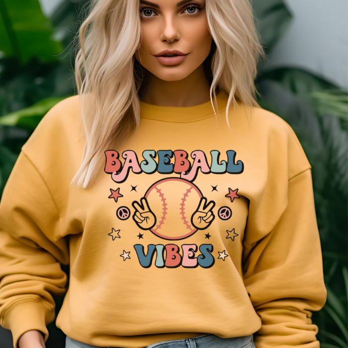 Baseball Vibes Top